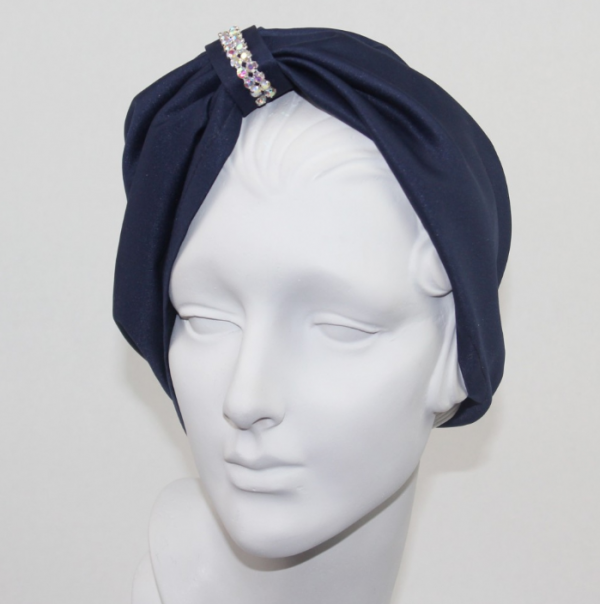 Topi Turban Berbahan Satin